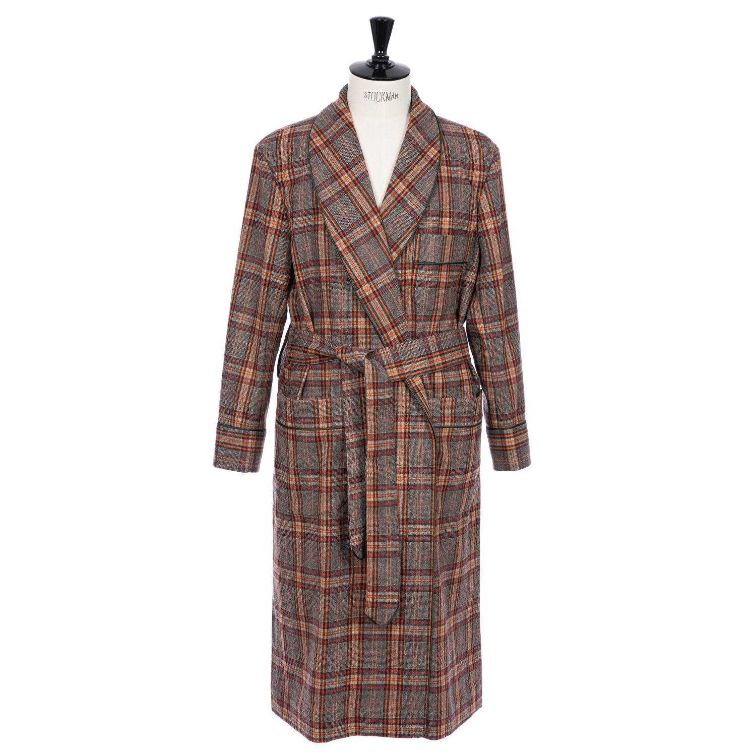 Fox Brother's x MJ: Housecoat "Fox Negroni Gown" made from Original Fox Flannel